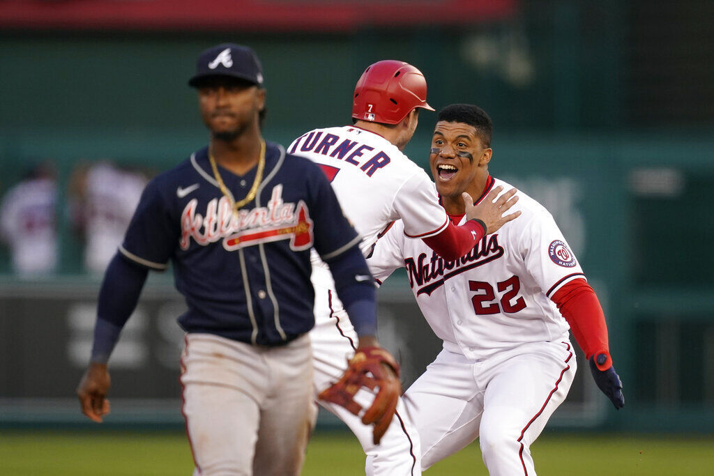 APTOPIX Braves Nationals Baseball